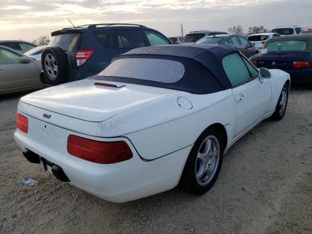 WP0CA2966SS840286 - 1995 PORSCHE 968 WHITE photo 4