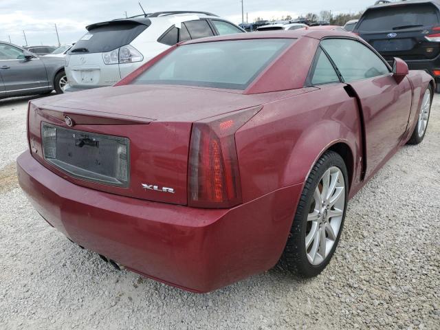 1G6YX36D765603682 - 2006 CADILLAC XLR-V RED photo 4