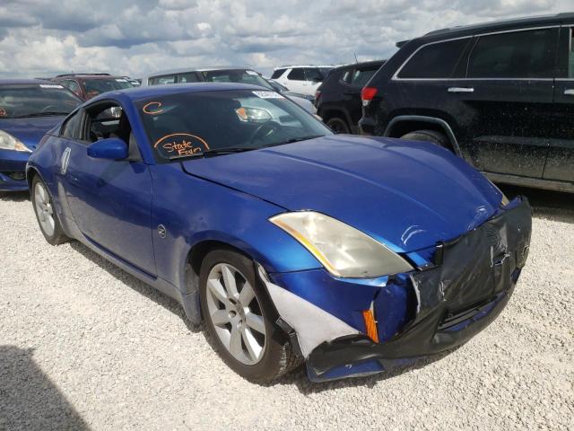 JN1AZ34D34M104105 - 2004 NISSAN 350Z COUPE BLUE photo 1