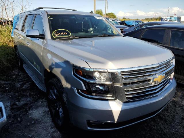 1GNSKKKC7FR281778 - 2015 CHEVROLET SUBURBAN K SILVER photo 1