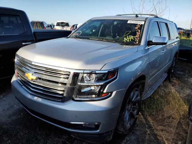 1GNSKKKC7FR281778 - 2015 CHEVROLET SUBURBAN K SILVER photo 2