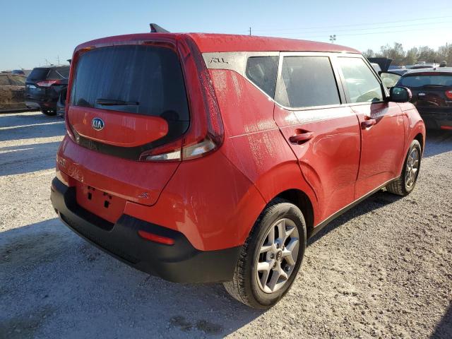 KNDJ23AU2L7728173 - 2020 KIA SOUL LX RED photo 4