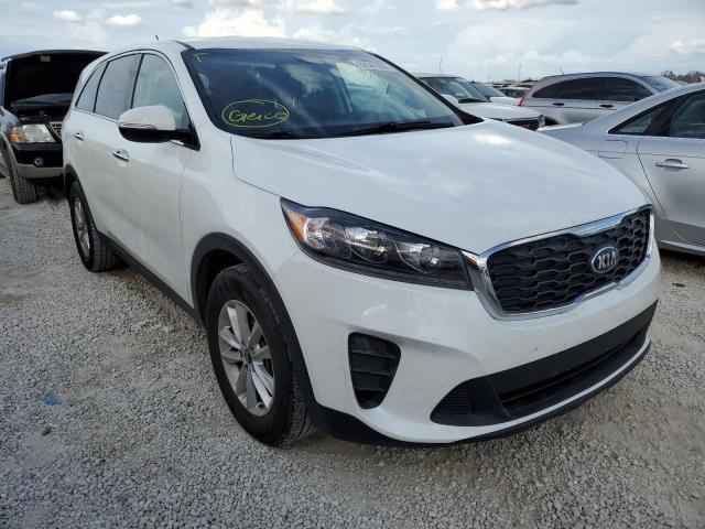 5XYPG4A55LG616108 - 2020 KIA SORENTO WHITE photo 1