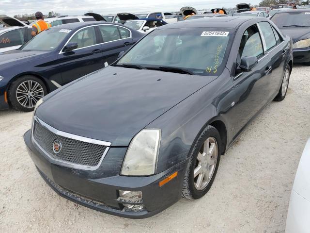 1G6DW677470152298 - 2007 CADILLAC STS GRAY photo 2