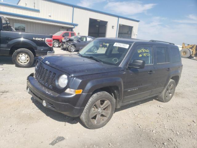 1C4NJRFB1ED858657 - 2014 JEEP PATRIOT LA BLACK photo 2