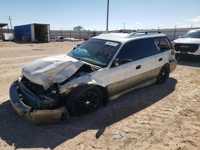 4S3BH675036621441 - 2003 SUBARU LEGACY OUT WHITE photo 2