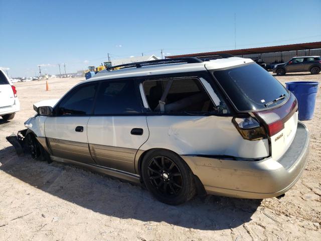 4S3BH675036621441 - 2003 SUBARU LEGACY OUT WHITE photo 3