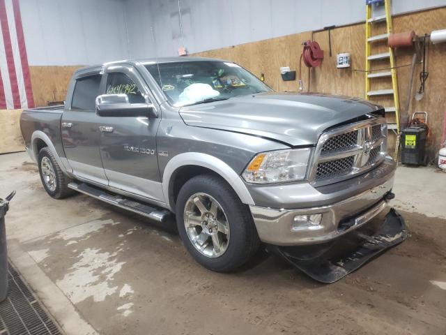 1C6RD7NT5CS275967 - 2012 DODGE RAM 1500 L GRAY photo 1