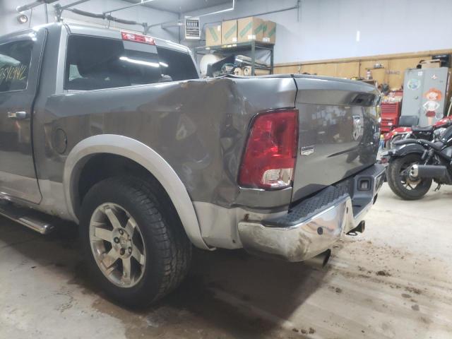 1C6RD7NT5CS275967 - 2012 DODGE RAM 1500 L GRAY photo 10