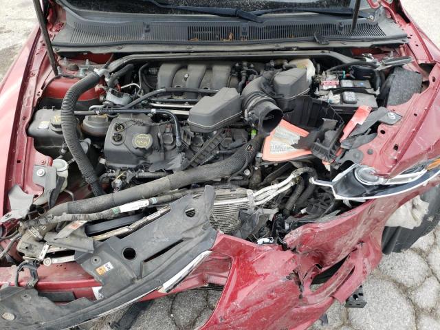 1FAHP2F84EG179882 - 2014 FORD TAURUS LIM RED photo 7