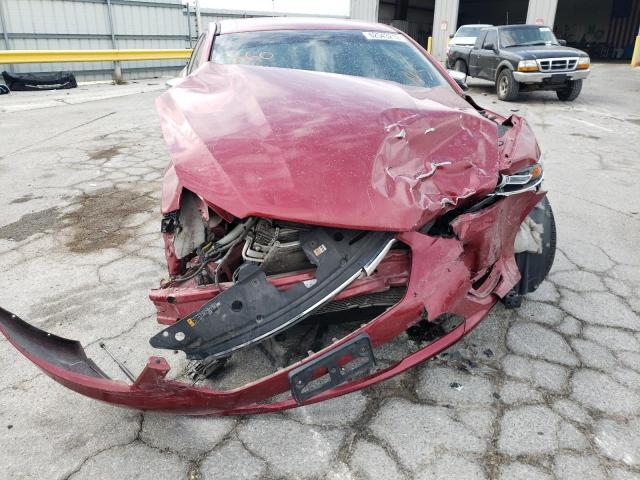 1FAHP2F84EG179882 - 2014 FORD TAURUS LIM RED photo 9