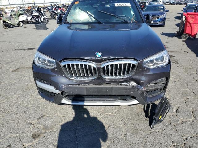 5UXTY3C00LLU72784 - 2020 BMW X3 SDRIVE3 BLACK photo 9