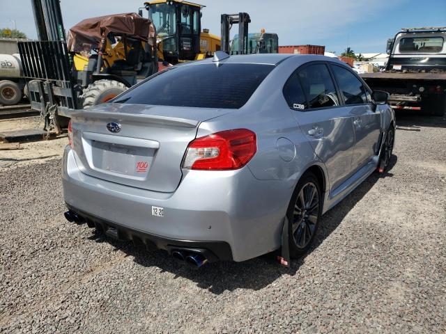 JF1VA1B68G9809901 - 2016 SUBARU WRX SILVER photo 4