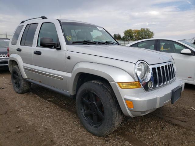 1J8GL58K85W559401 - 2005 JEEP LIBERTY SILVER photo 1