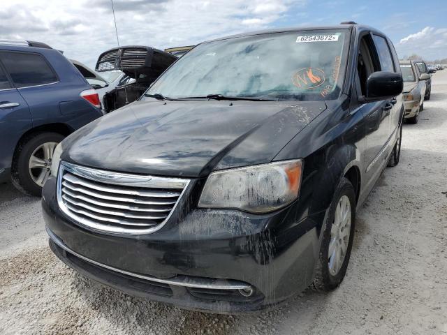 2C4RC1BG3FR751669 - 2015 CHRYSLER TOWN & COU BLACK photo 2