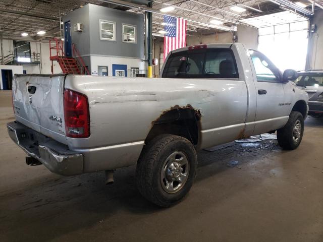 3D7KS26D45G800317 - 2005 DODGE RAM 2500 S SILVER photo 4