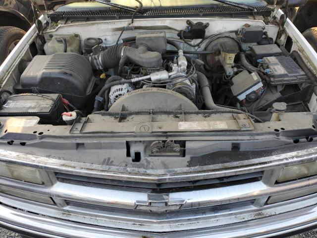 1GCEC14M5VZ185777 - 1997 CHEVROLET SILVERADO WHITE photo 7