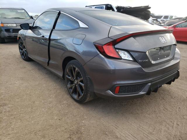 2HGFC4B87KH302235 - 2019 HONDA CIVIC SPOR GRAY photo 3