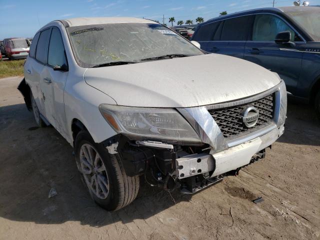 5N1AR2MN6EC645748 - 2014 NISSAN PATHFINDER WHITE photo 1