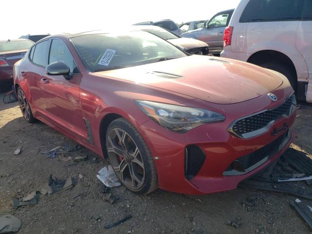 KNAE45LC9J6033149 - 2018 KIA STINGER GT RED photo 1