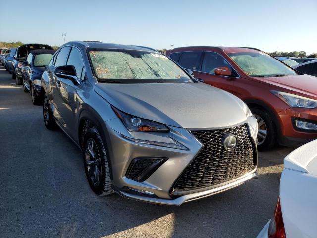 JTJYARBZ6J2087468 - 2018 LEXUS NX 300 BAS SILVER photo 1