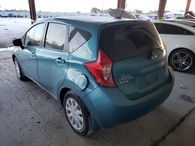 3N1CE2CPXFL429986 - 2015 NISSAN VERSA NOTE TEAL photo 3