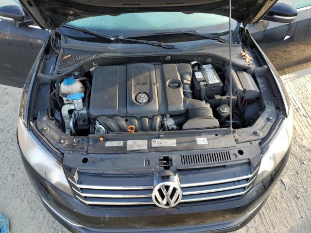 1VWBP7A36DC048397 - 2013 VOLKSWAGEN PASSAT SE BLACK photo 7