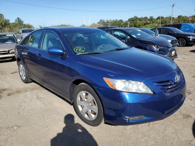 4T1BE46K07U031144 - 2007 TOYOTA CAMRY CE BLUE photo 1