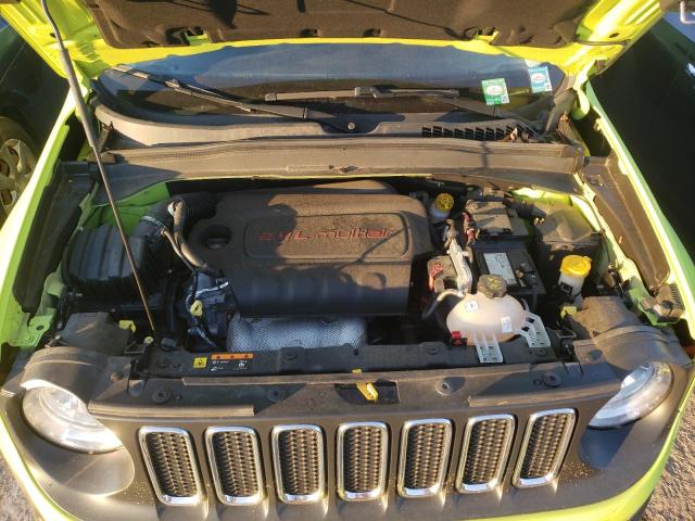 ZACCJAAB4HPG17374 - 2017 JEEP RENEGADE S GREEN photo 7