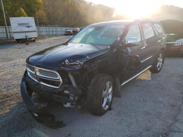 1D4SE5GT1BC695374 - 2011 DODGE DURANGO CI BLACK photo 2