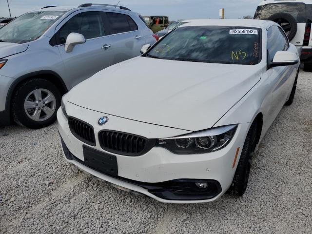 WBA4Z3C54KEF32230 - 2019 BMW 430XI WHITE photo 2