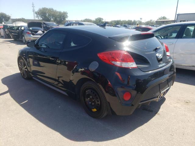 KMHTC6AEXGU269574 - 2016 HYUNDAI VELOSTER T BLACK photo 3