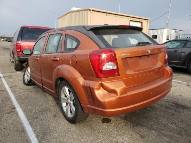 1B3CB3HA2BD182545 - 2011 DODGE CALIBER MA ORANGE photo 3