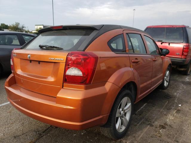 1B3CB3HA2BD182545 - 2011 DODGE CALIBER MA ORANGE photo 4