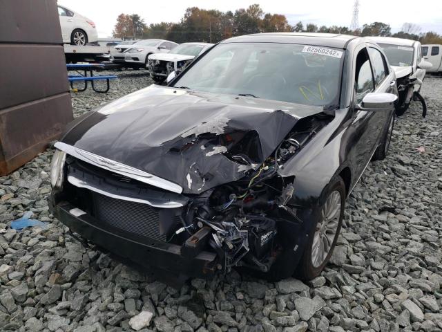 1C3CCBCGXCN106606 - 2012 CHRYSLER 200 LIMITE BLACK photo 9