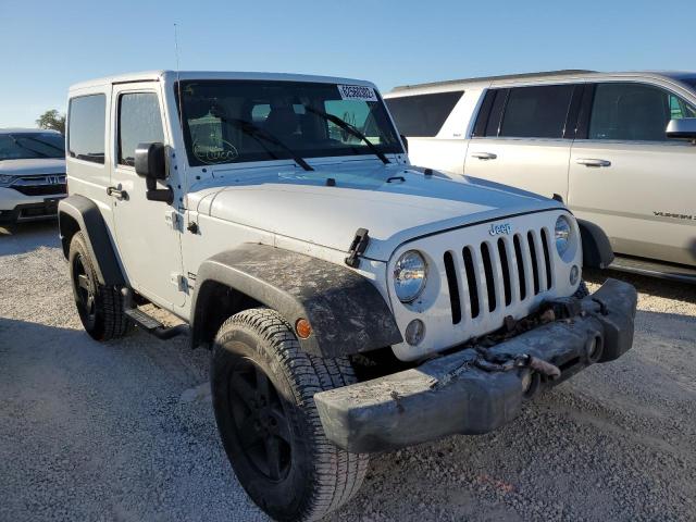 1C4AJWAG5GL247443 - 2016 JEEP WRANGLER S WHITE photo 1