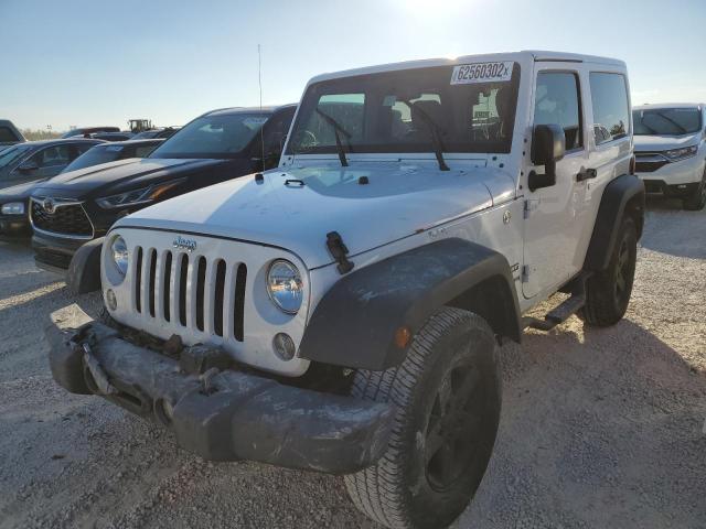 1C4AJWAG5GL247443 - 2016 JEEP WRANGLER S WHITE photo 2