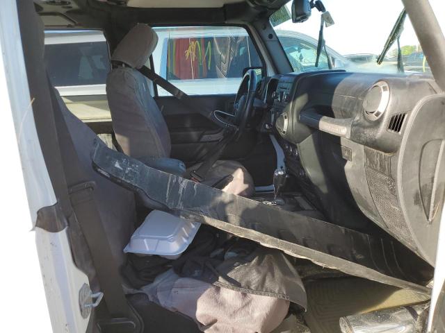 1C4AJWAG5GL247443 - 2016 JEEP WRANGLER S WHITE photo 5