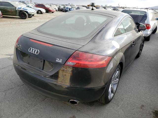 TRUDD38J581003539 - 2008 AUDI TT 3.2 QUA BLACK photo 4