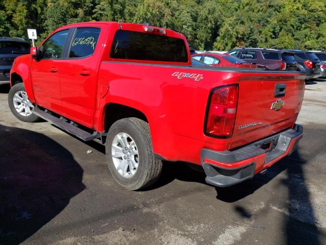 1GCGTCEN2K1211421 - 2019 CHEVROLET COLORADO L RED photo 3