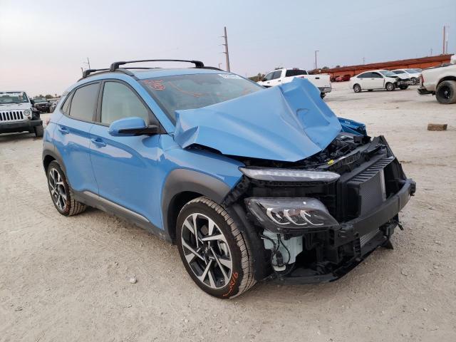 KM8K53A38NU924279 - 2022 HYUNDAI KONA LIMIT BLUE photo 1