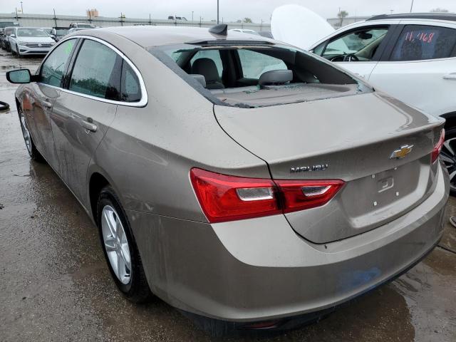 1G1ZB5ST0NF186173 - 2022 CHEVROLET MALIBU LS GRAY photo 3