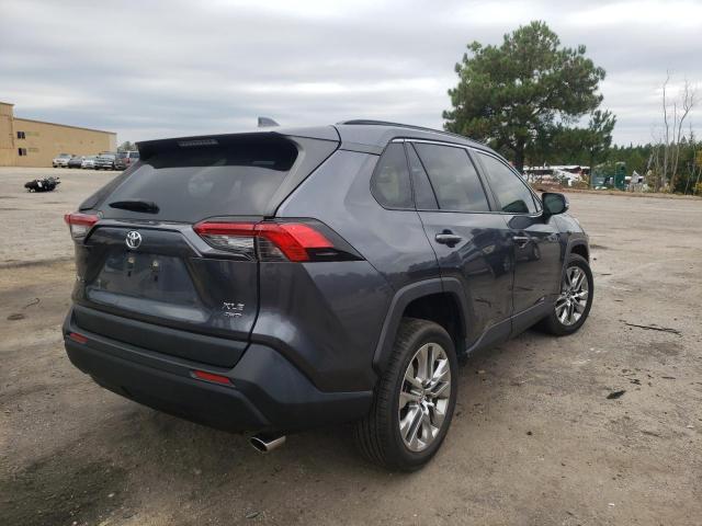 JTMA1RFV2KD504554 - 2019 TOYOTA RAV4 XLE P GRAY photo 4