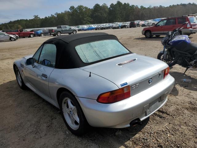 4USCH7320VLB78246 - 1997 BMW Z3 1.9 SILVER photo 3