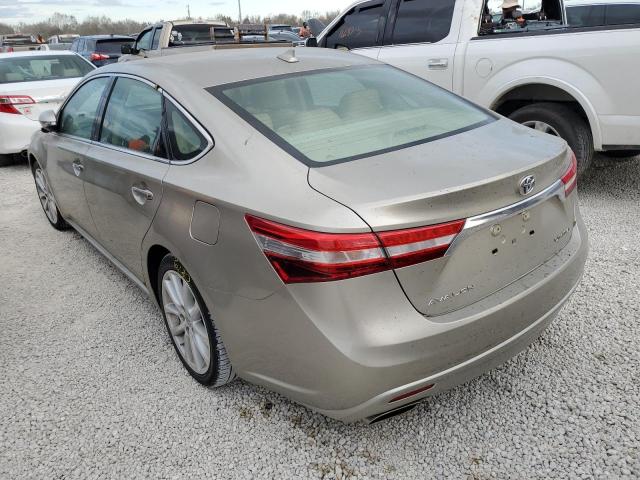 4T1BK1EB2FU163538 - 2015 TOYOTA AVALON XLE BEIGE photo 3