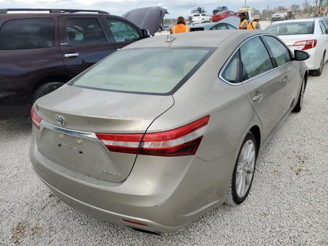 4T1BK1EB2FU163538 - 2015 TOYOTA AVALON XLE BEIGE photo 4