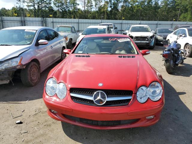 WDBSK75F04F062685 - 2004 MERCEDES-BENZ SL 500 RED photo 9