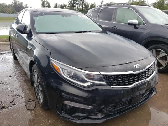 5XXGU4L12LG415841 - 2020 KIA OPTIMA EX BLACK photo 1