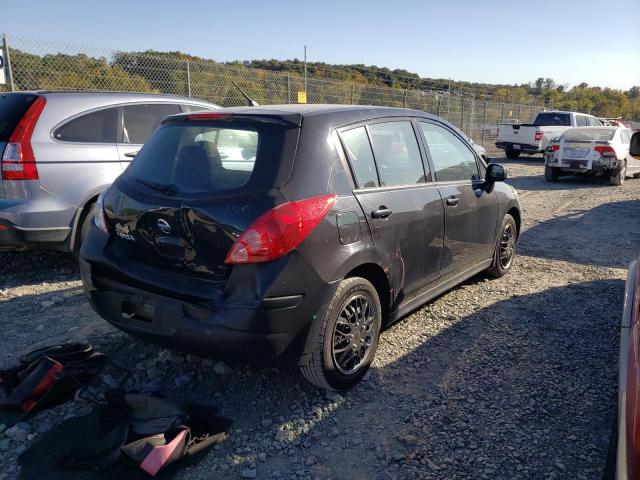 3N1BC1CP0BL513983 - 2011 NISSAN VERSA S BLACK photo 4