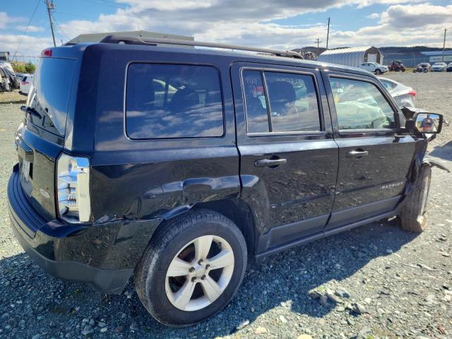 1C4NJRAB3ED747406 - 2014 JEEP PATRIOT BLACK photo 4